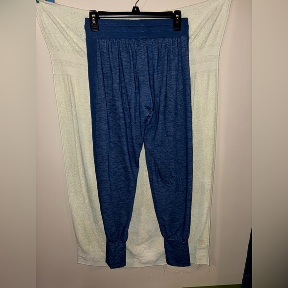 Lorna Jane Life XS Blue Elastic Waist Soft Jogger Track Pants Pockets viscose - Picture 3 of 7